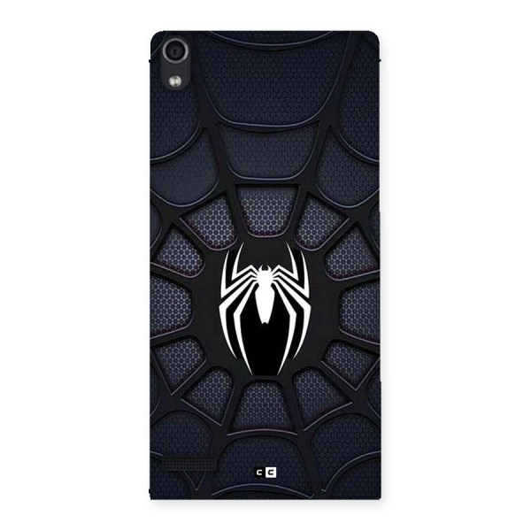 Black Web Back Case for Ascend P6