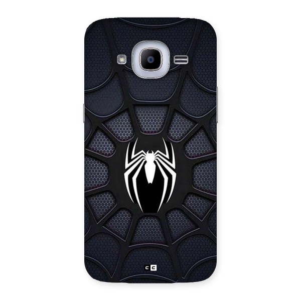 Black Web Back Case for Galaxy J2 2016