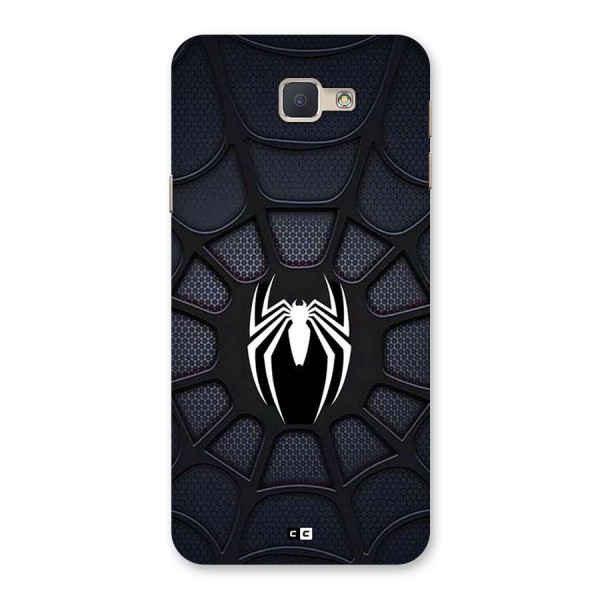 Black Web Back Case for Galaxy J5 Prime