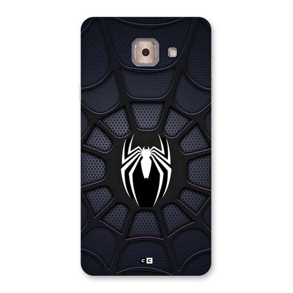 Black Web Back Case for Galaxy J7 Max