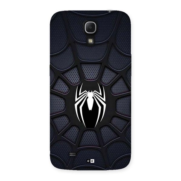 Black Web Back Case for Galaxy Mega 6.3