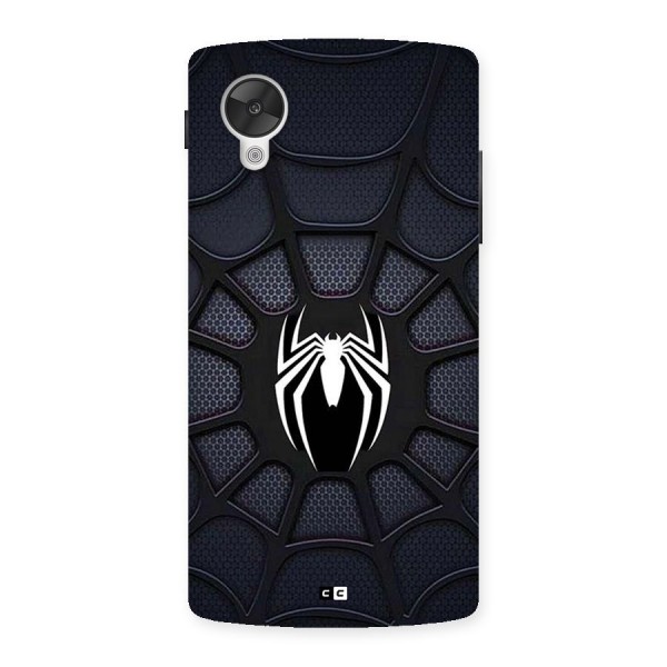 Black Web Back Case for Google Nexus 5