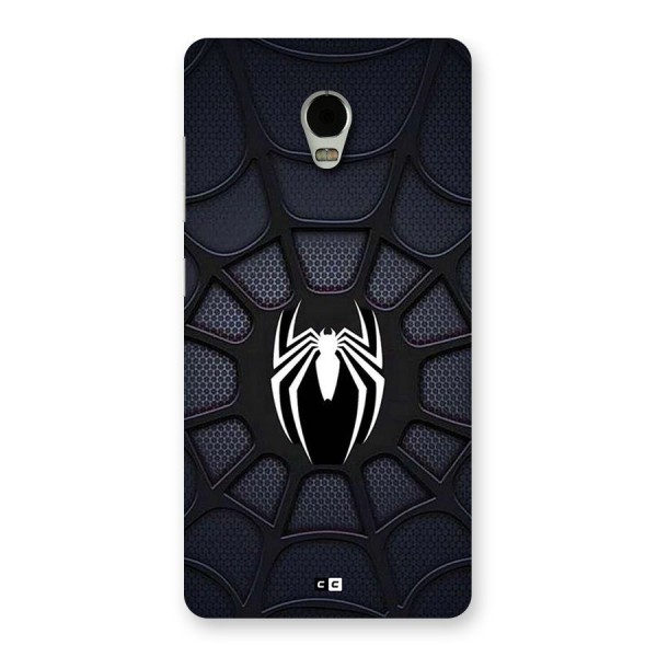 Black Web Back Case for Lenovo Vibe P1
