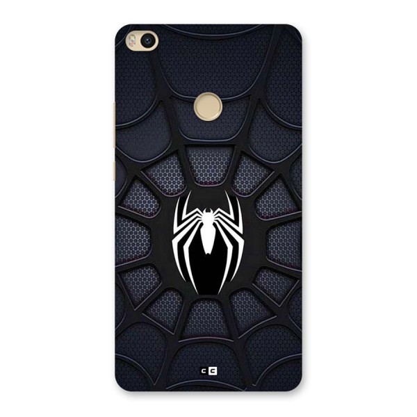 Black Web Back Case for Mi Max 2