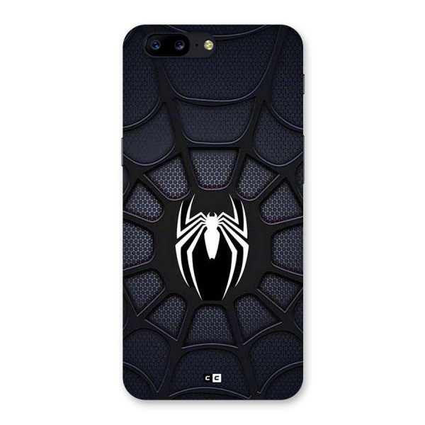 Black Web Back Case for OnePlus 5