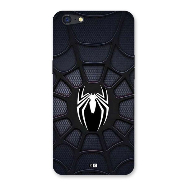Black Web Back Case for Oppo A71