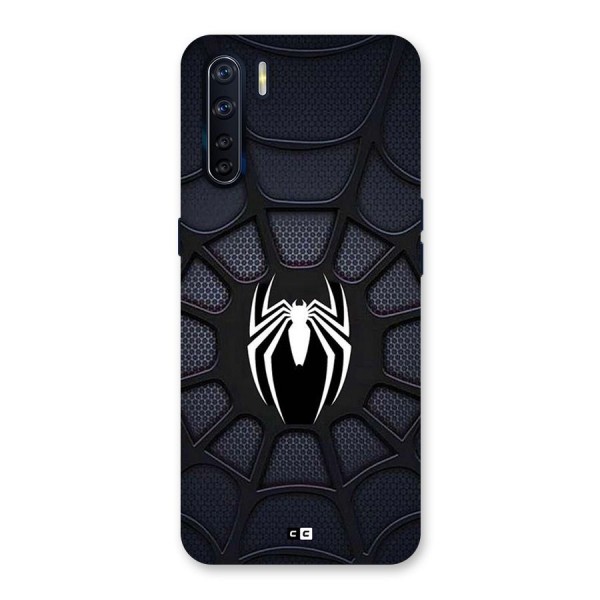 Black Web Back Case for Oppo F15