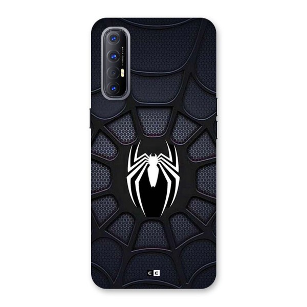 Black Web Back Case for Oppo Reno3 Pro