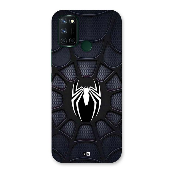 Black Web Back Case for Realme C17