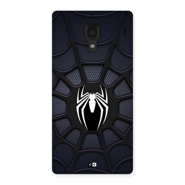 Black Web Back Case for Redmi 1s