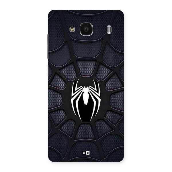 Black Web Back Case for Redmi 2s