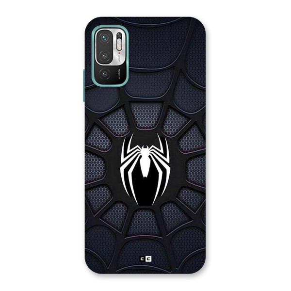 Black Web Back Case for Redmi Note 10T 5G