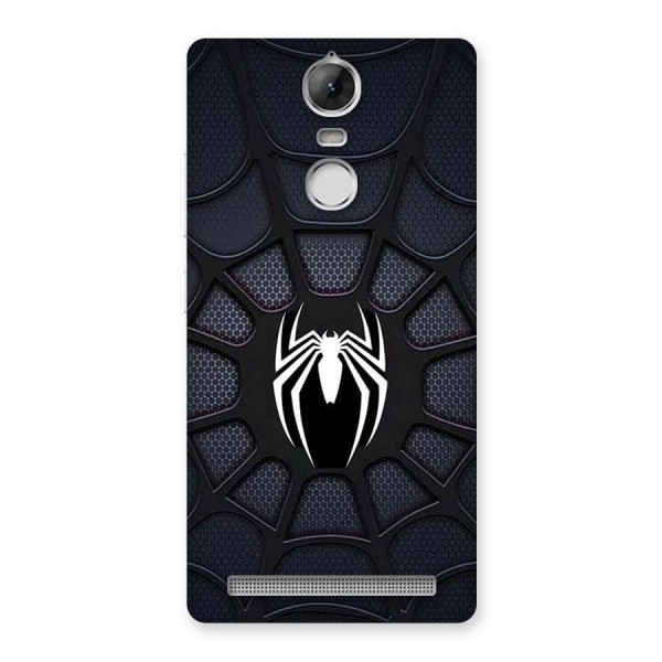 Black Web Back Case for Vibe K5 Note