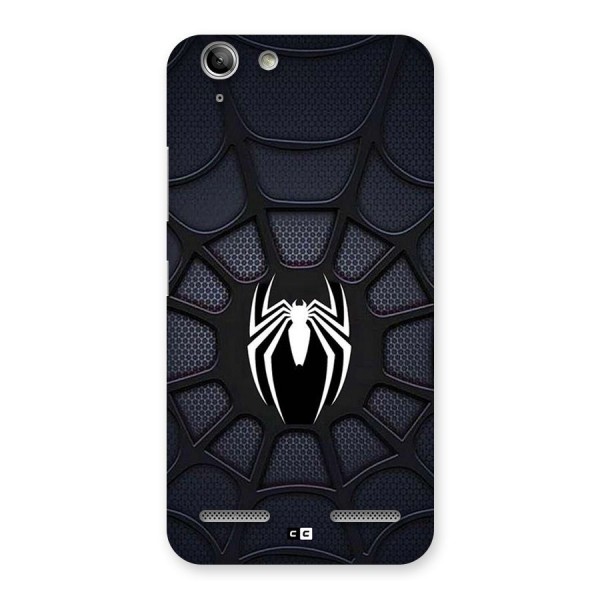 Black Web Back Case for Vibe K5 Plus