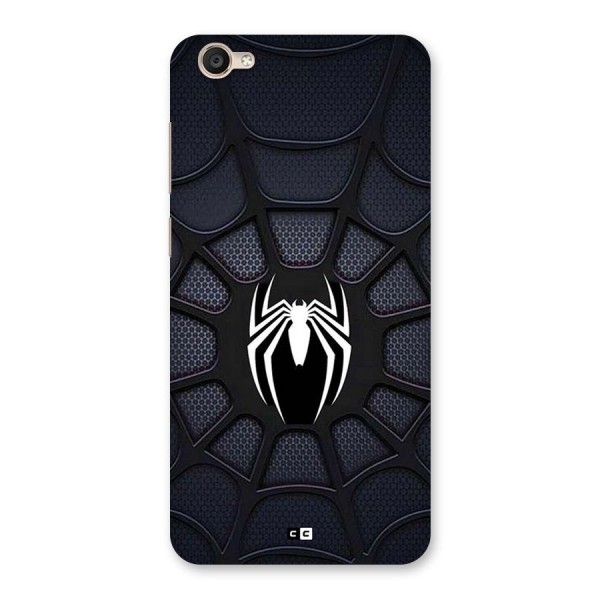 Black Web Back Case for Vivo Y55