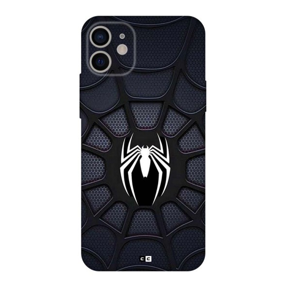 Black Web Back Case for iPhone 11