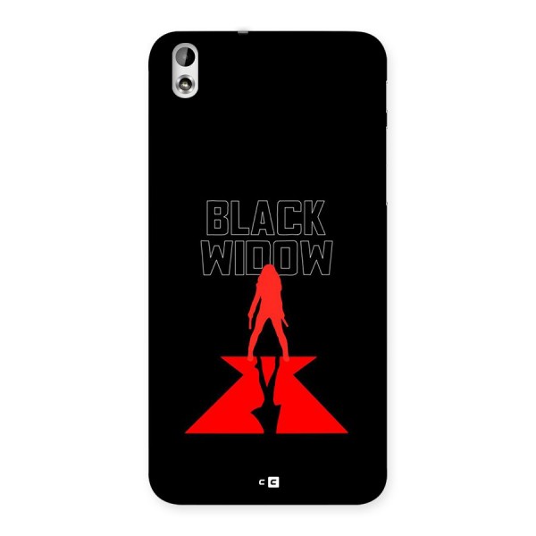 Black Widow Back Case for Desire 816