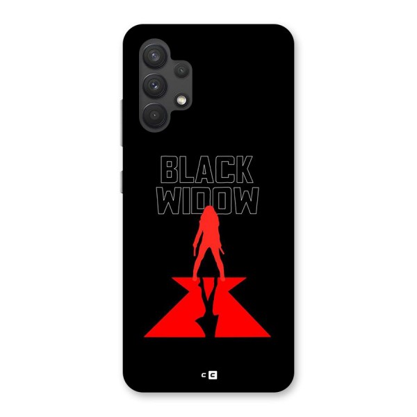 Black Widow Back Case for Galaxy A32