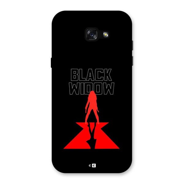 Black Widow Back Case for Galaxy A7 (2017)