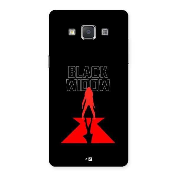 Black Widow Back Case for Galaxy Grand 3