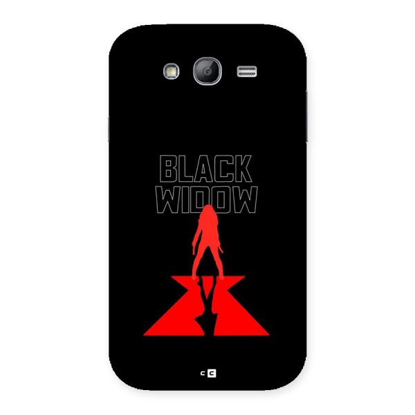 Black Widow Back Case for Galaxy Grand Neo