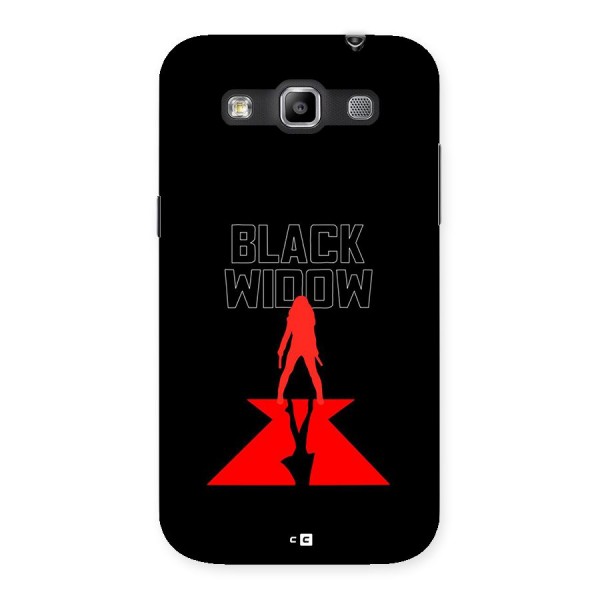 Black Widow Back Case for Galaxy Grand Quattro