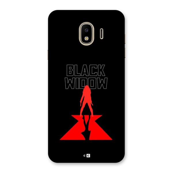 Black Widow Back Case for Galaxy J4