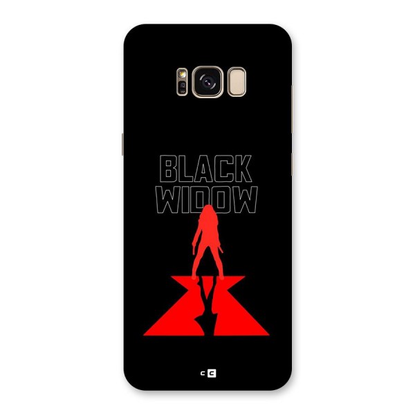 Black Widow Back Case for Galaxy S8 Plus