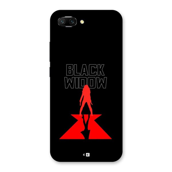 Black Widow Back Case for Honor 10
