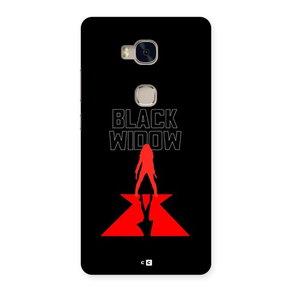 Black Widow Back Case for Honor 5X