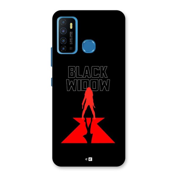 Black Widow Back Case for Infinix Hot 9