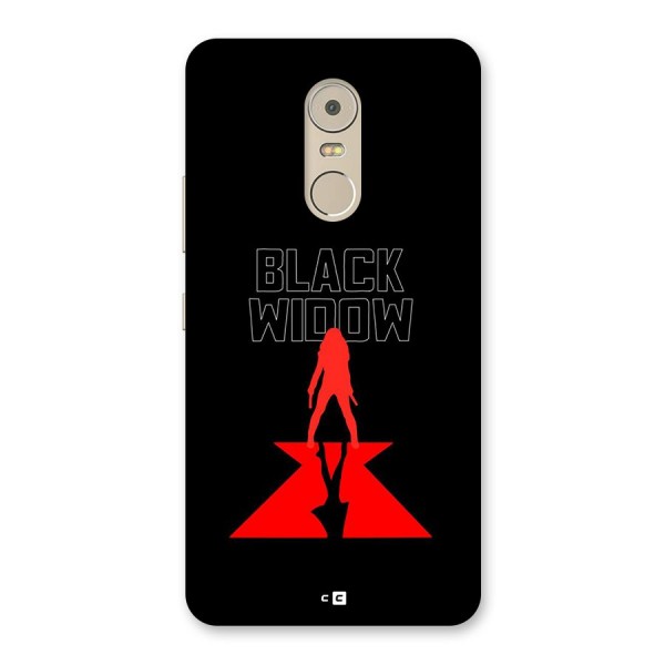 Black Widow Back Case for Lenovo K6 Note