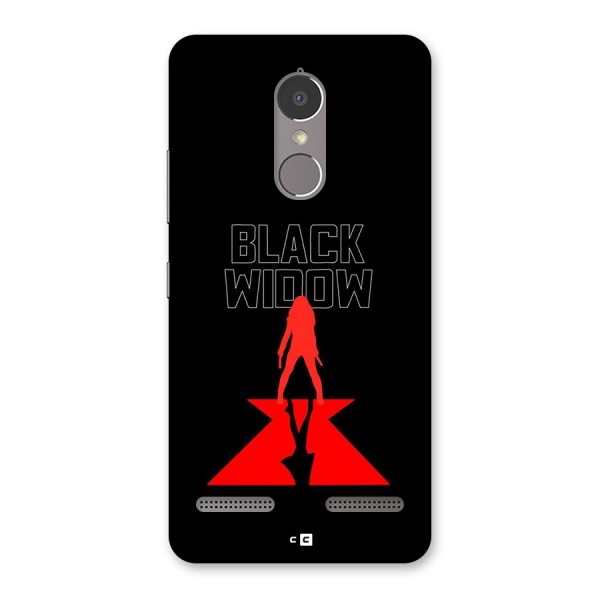 Black Widow Back Case for Lenovo K6 Power