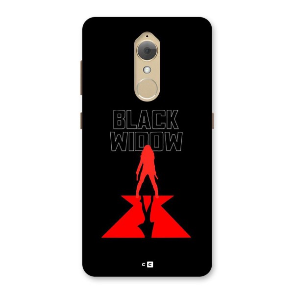 Black Widow Back Case for Lenovo K8