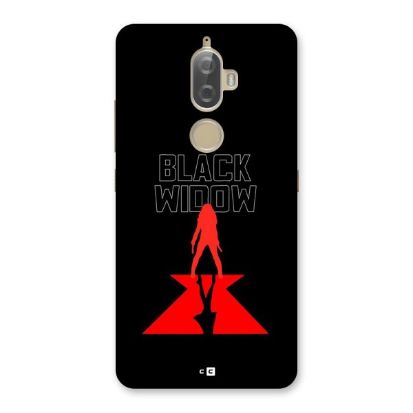 Black Widow Back Case for Lenovo K8 Plus