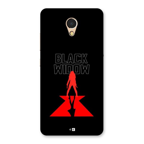Black Widow Back Case for Lenovo P2