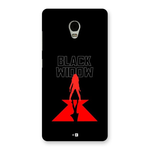 Black Widow Back Case for Lenovo Vibe P1