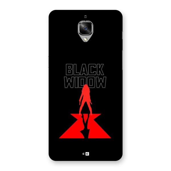Black Widow Back Case for OnePlus 3