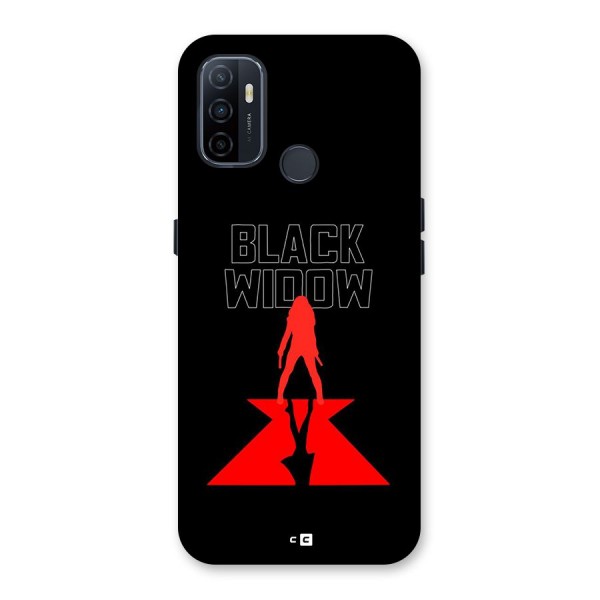 Black Widow Back Case for Oppo A33 (2020)