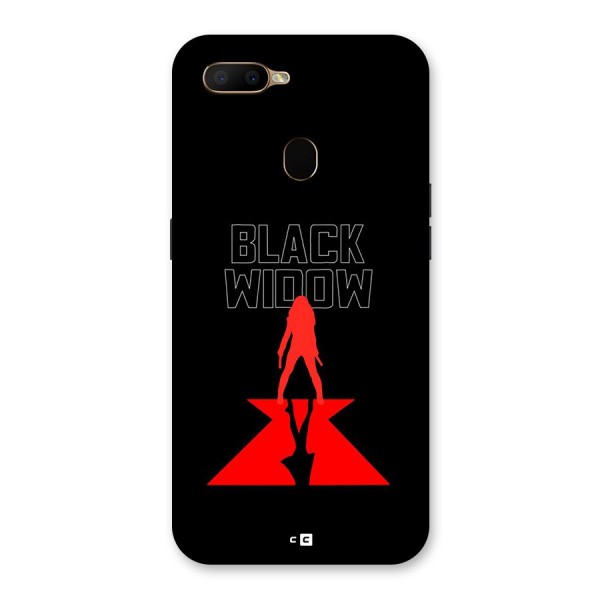 Black Widow Back Case for Oppo A5s