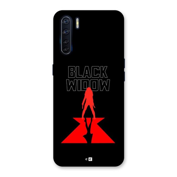 Black Widow Back Case for Oppo F15