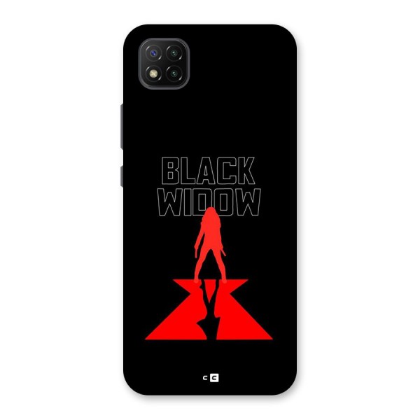 Black Widow Back Case for Poco C3