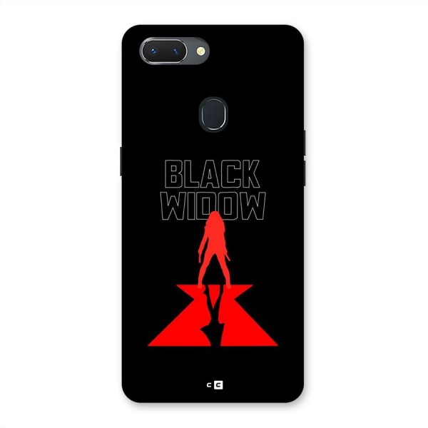 Black Widow Back Case for Realme 2