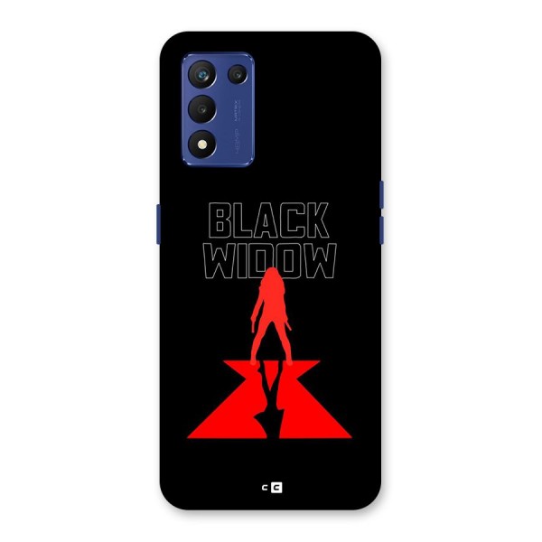 Black Widow Back Case for Realme 9 5G Speed