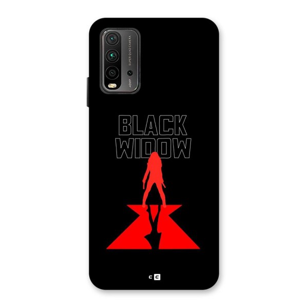 Black Widow Back Case for Redmi 9 Power
