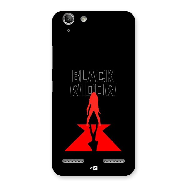 Black Widow Back Case for Vibe K5