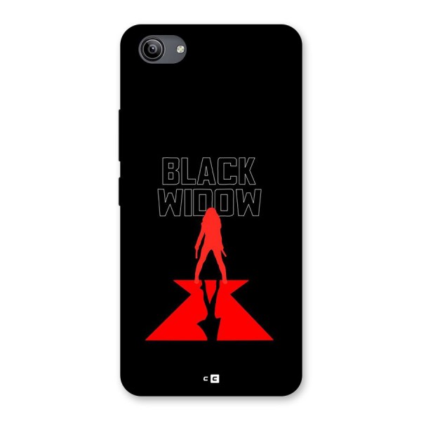 Black Widow Back Case for Vivo Y81i