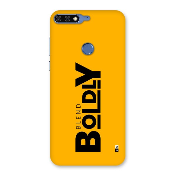 Blend Bold Back Case for Honor 7C