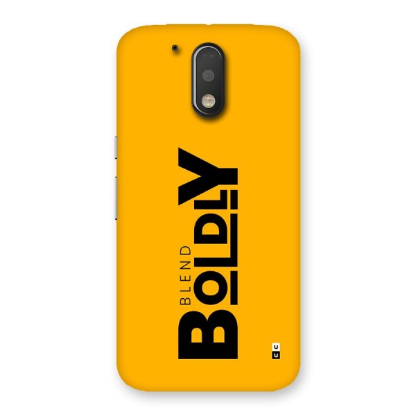 Blend Bold Back Case for Moto G4 Plus