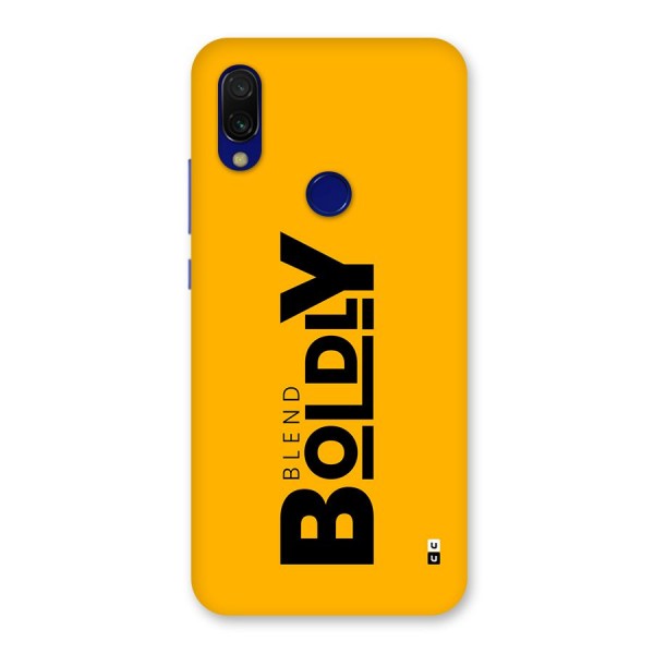 Blend Bold Back Case for Redmi Y3